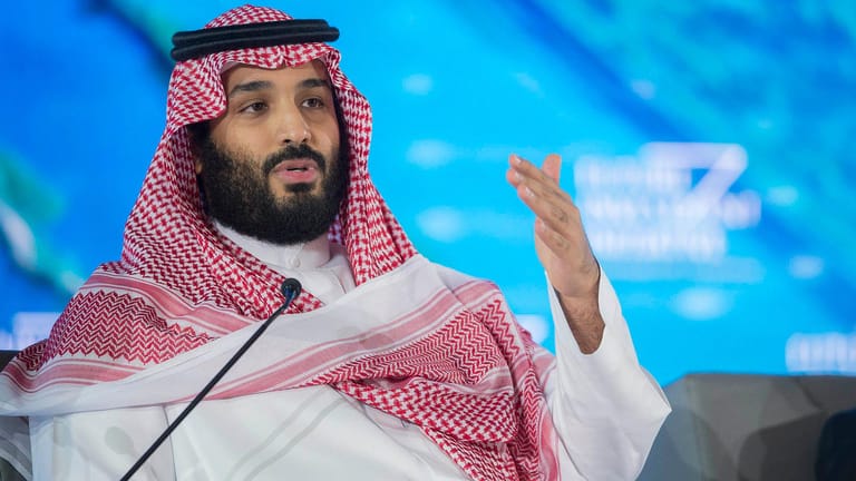 Mohammed bin Salman: Der saudische Kronprinz hat nach dem Raketenangriff auf Riad mit scharfer Kritik am Iran reagiert.