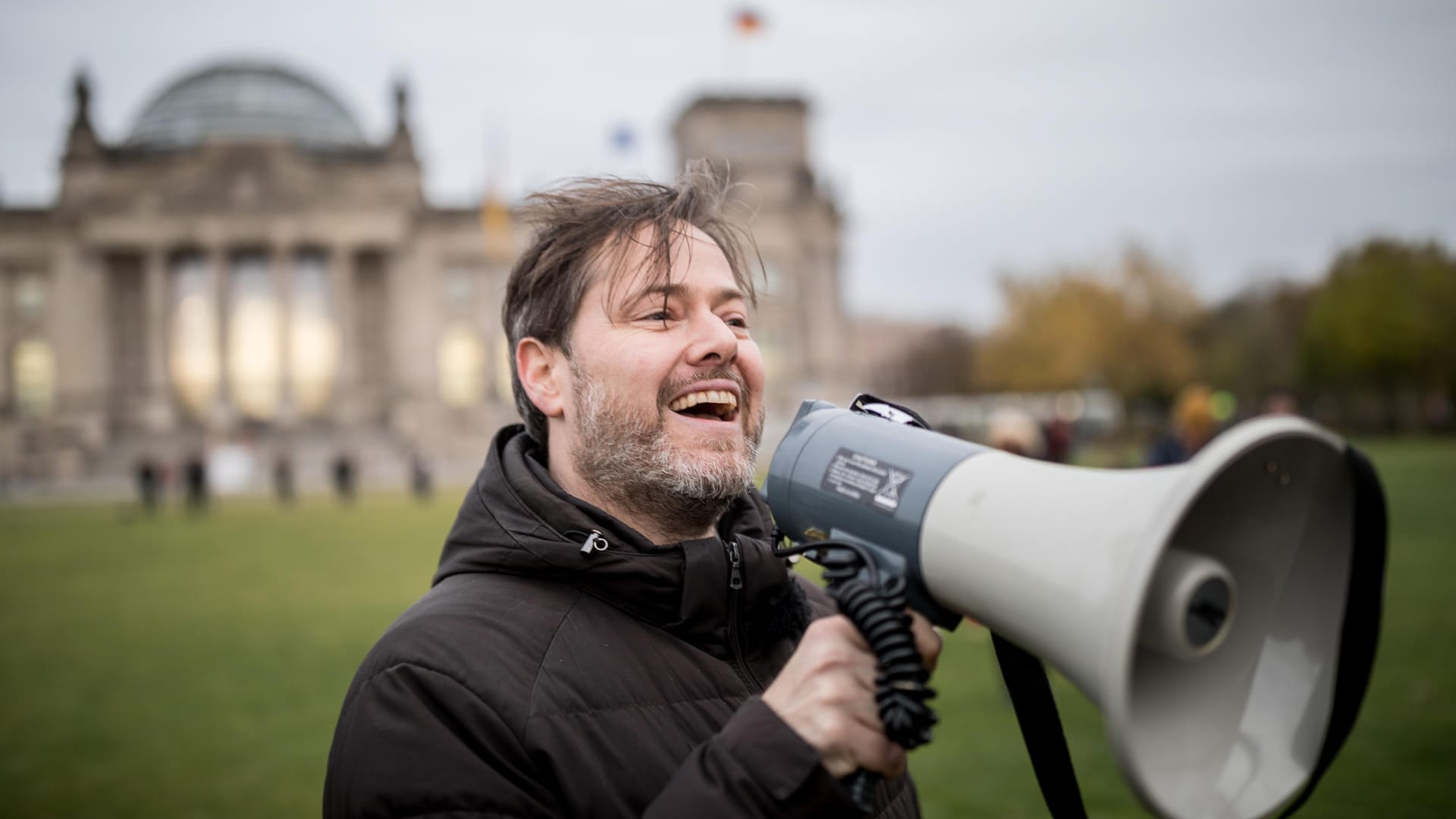 Mit dem "Sturm auf den Reichstag" wollte der Künstler Milo Rau an die Russische Revolution vor 100 Jahren erinnern.