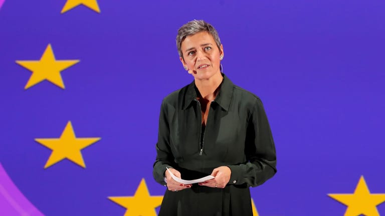 Europas aufrechte Kämpferin: EU-Kommissarin Margrethe Vestager geht resolut gegen legale Steuerhinterzieher wie Apple vor. Manche trauen ihr auch das Amt des EU-Kommissionschef zu.