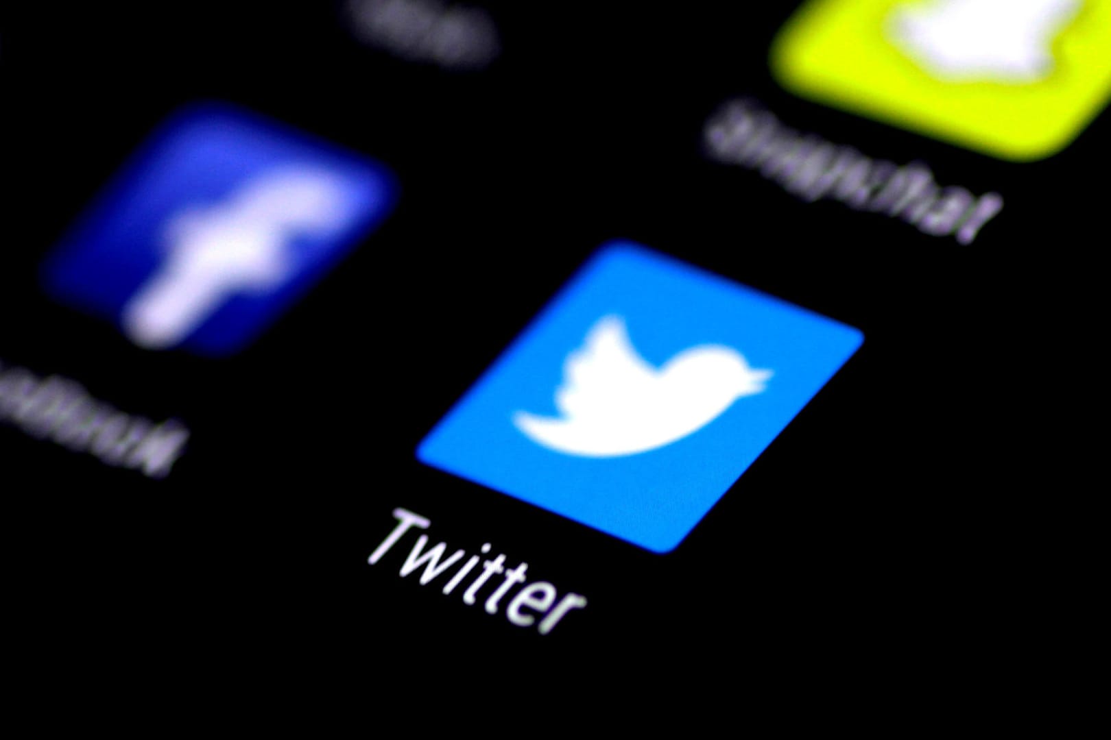 Das Logo der Twitter-App ist zu sehen.