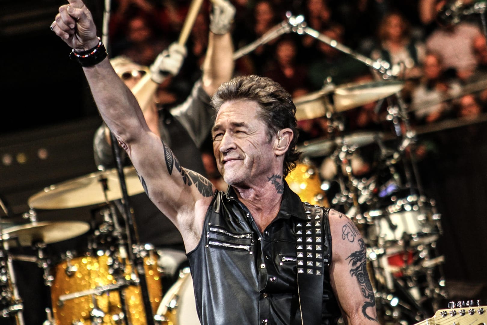 Peter Maffay begeistert bei seine Live-Auftritten.