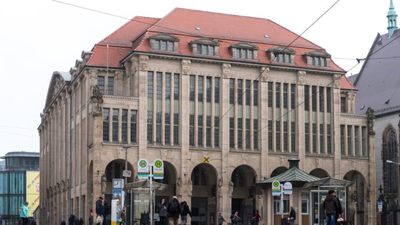 Das Jugendstilkaufhaus in Görlitz.
