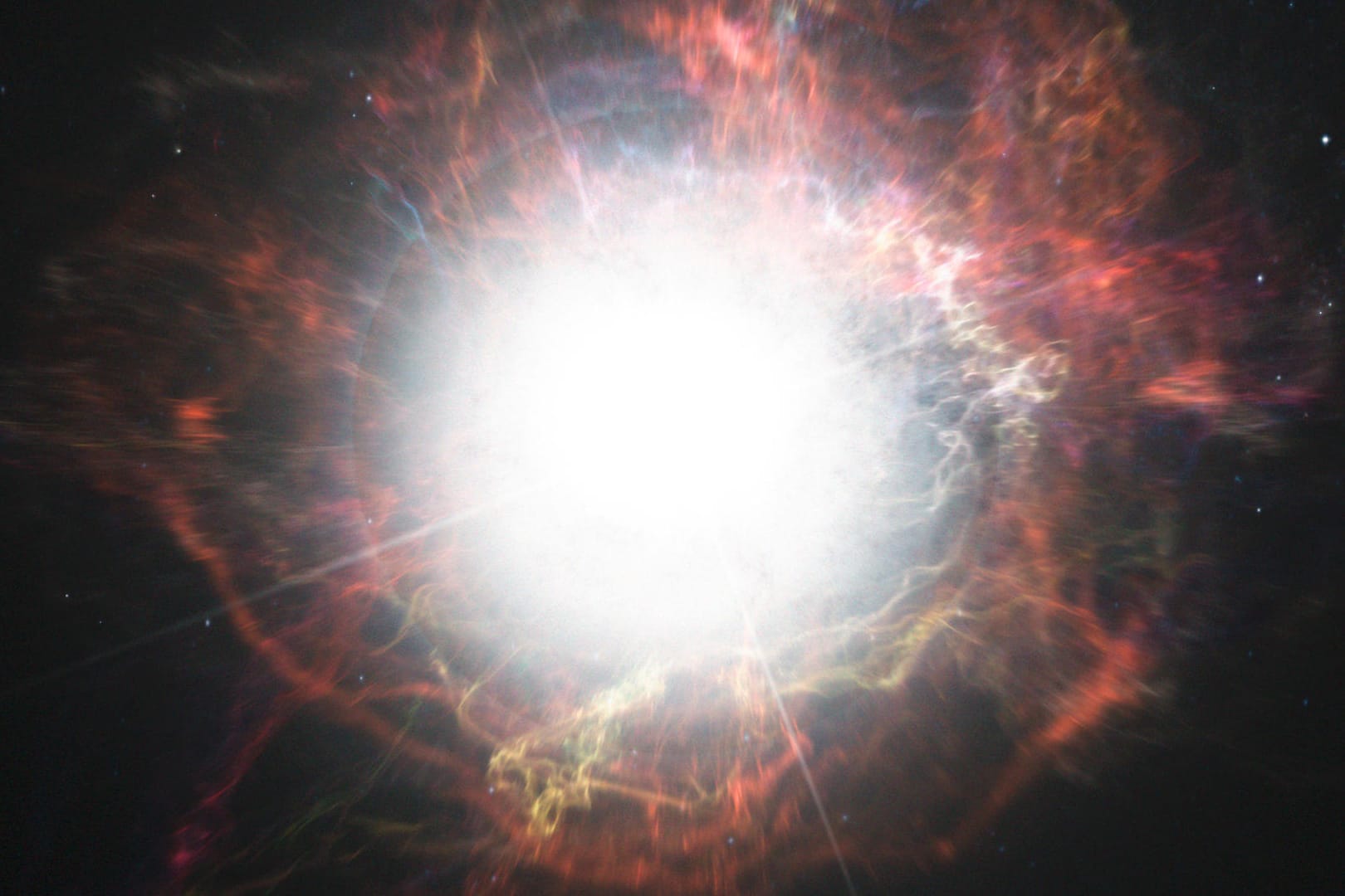 Astronomen entdecken niemals endene Supernova