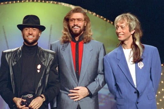 Die Brüder Maurice (l-r), Barry und Robin Gibb haben Musikgeschichte geschrieben.