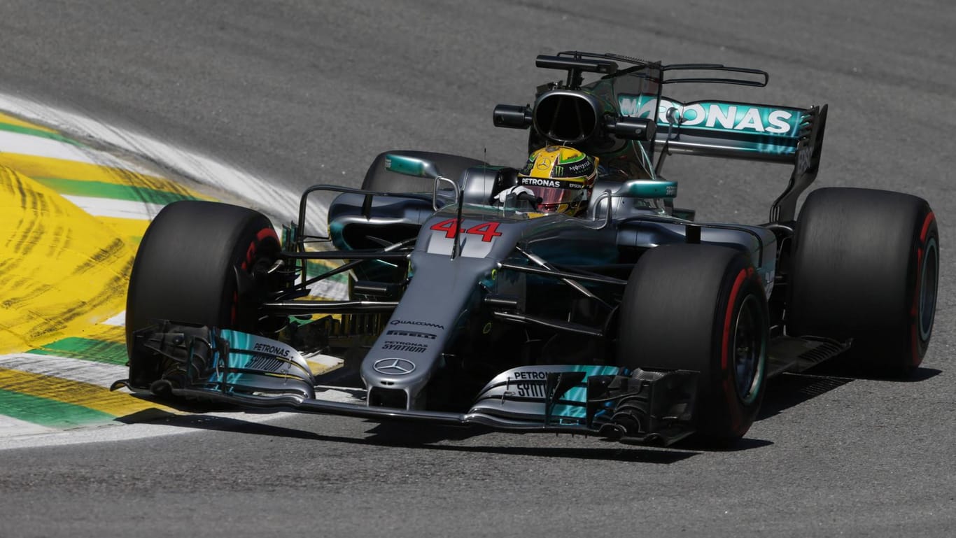 Lewis Hamilton dominierte die ersten beiden Sessions in Brasilien.