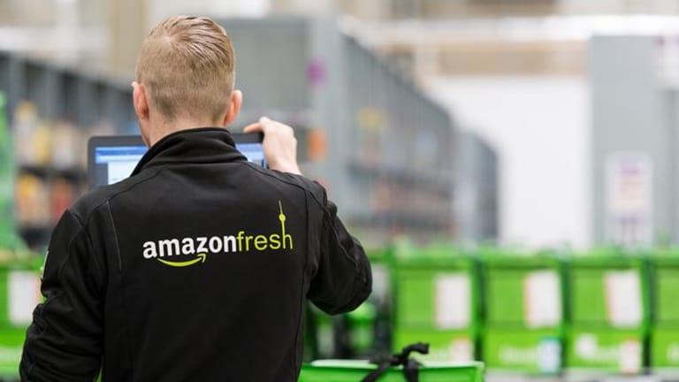 Amazon Fresh Mitarbeiter