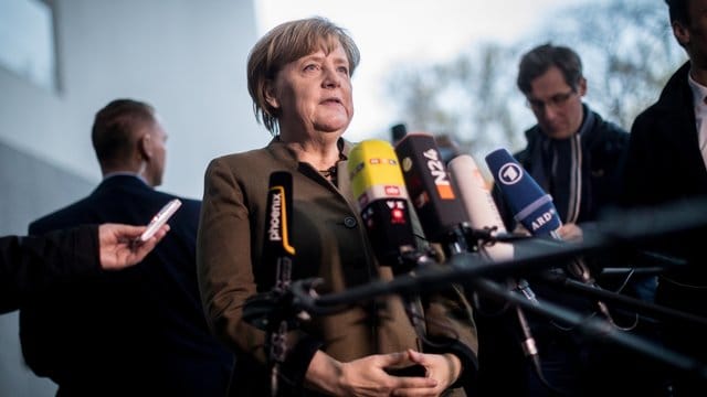 Bundeskanzlerin Merkel: "Es wird ein noch durchaus großes Stück Arbeit.