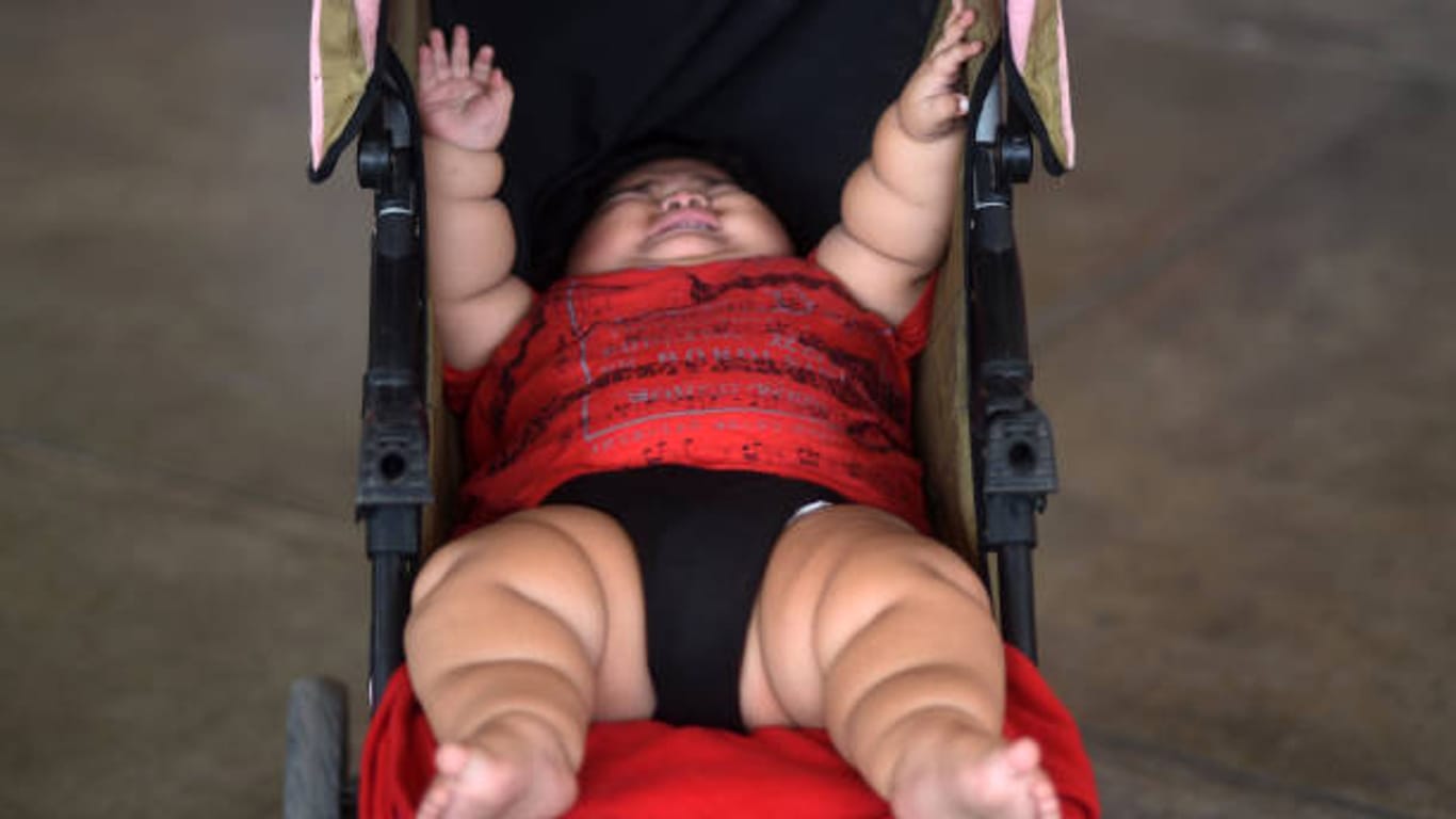 Baby in Mexiko bringt 28 Kilo auf die Waage