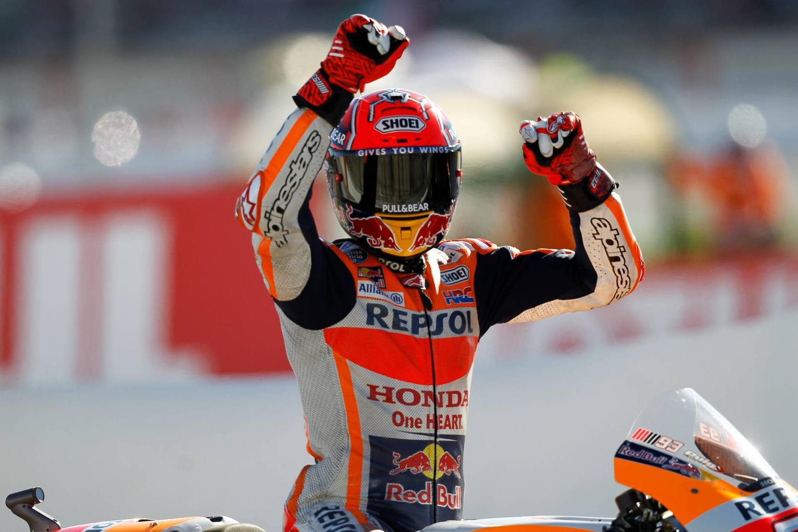 Marc Marquez sicherte sich im letzten Rennen der Saison den WM-Titel.