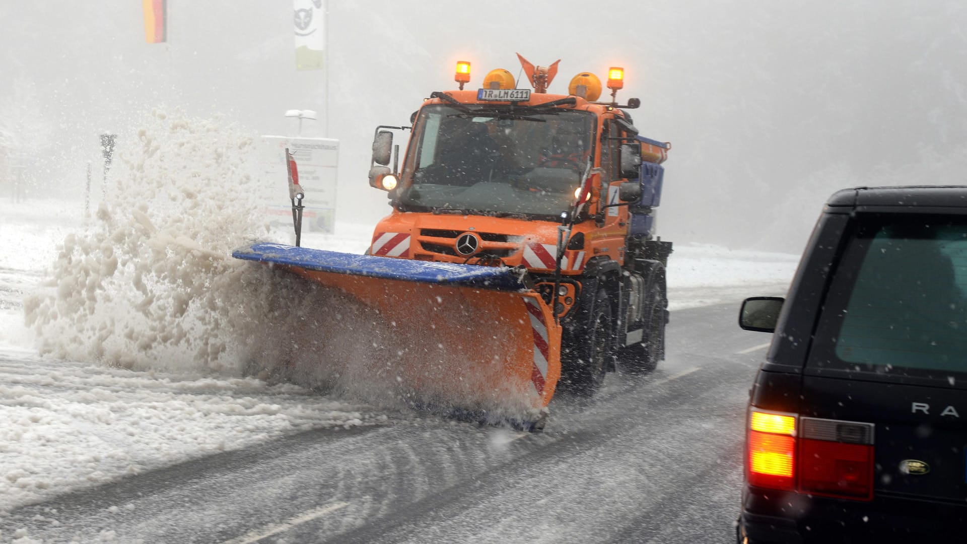 Wetter bleibt mit Schnee, Glätte und Stürmen ungemütlich