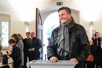 Der slowenische Staatspräsident Borut Pahor bleibt im Amt.
