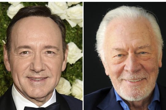 Kevin Spacey (l) wird von Christopher Plummer ersetzt.