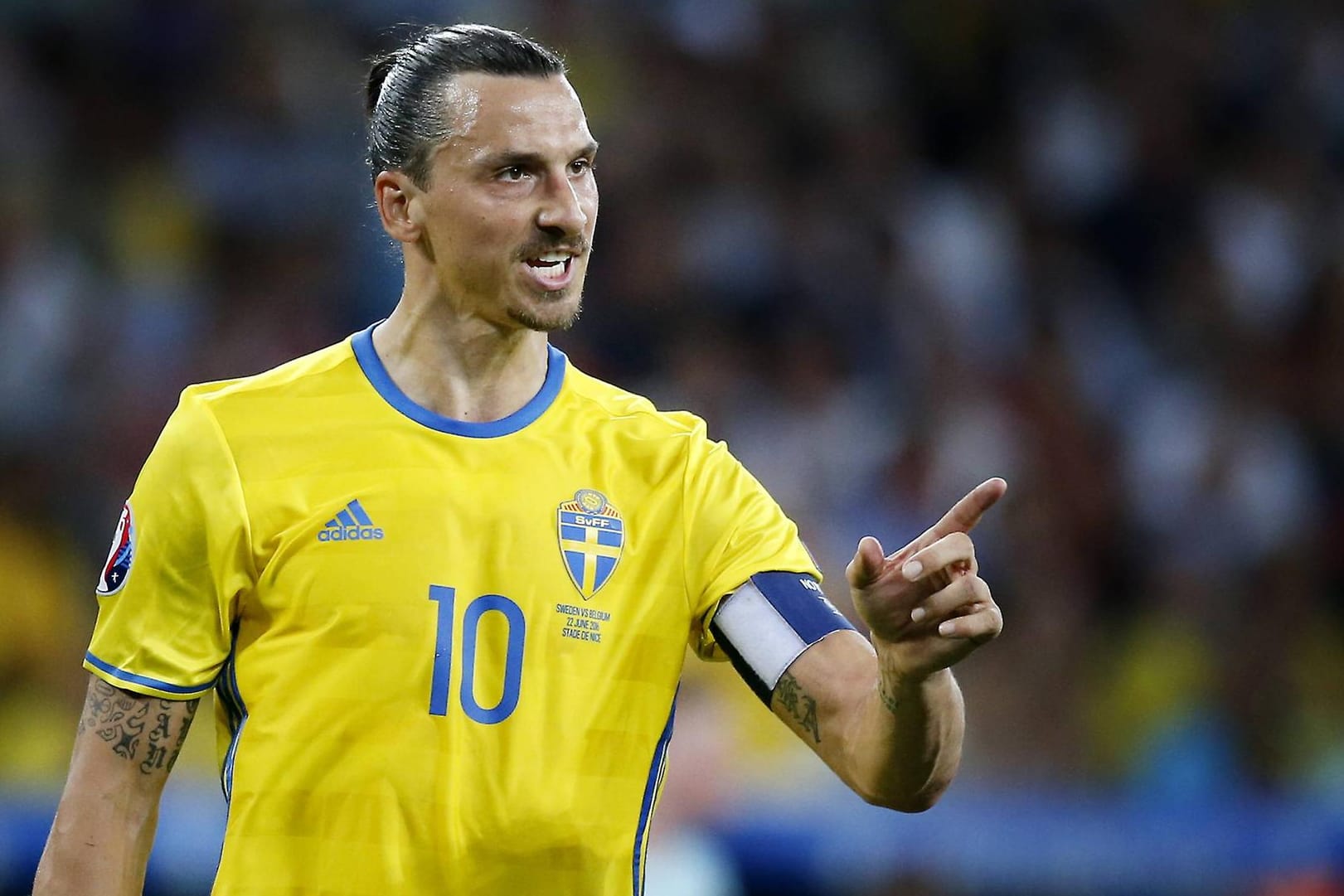 Kehrt Zlatan Ibrahimovic in die schwedische Nationalmannschaft zurück? Bei der EM 2016 hatte der 36-Jährige seinen Rücktritt erklärt.