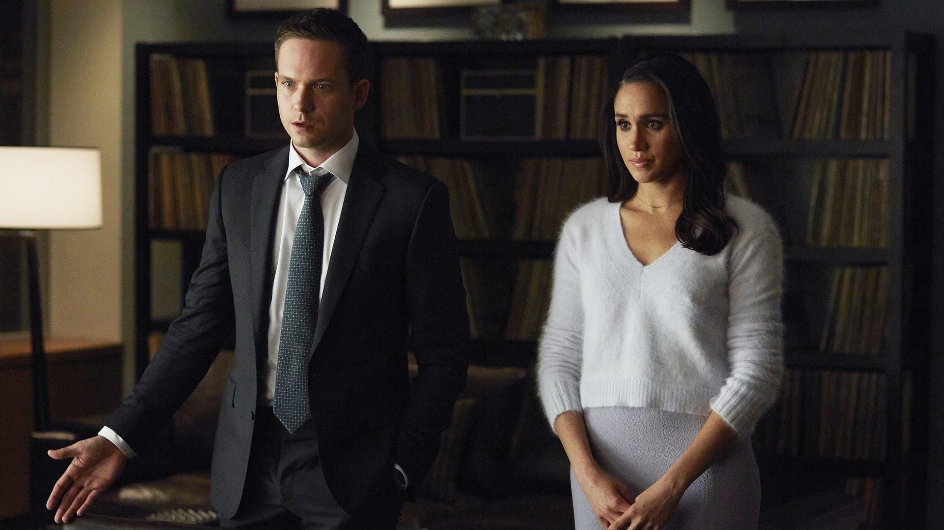 Patrick J. Adams und Meghan Markle: Sie standen von Anfang an für "Suits" vor der Kamera.