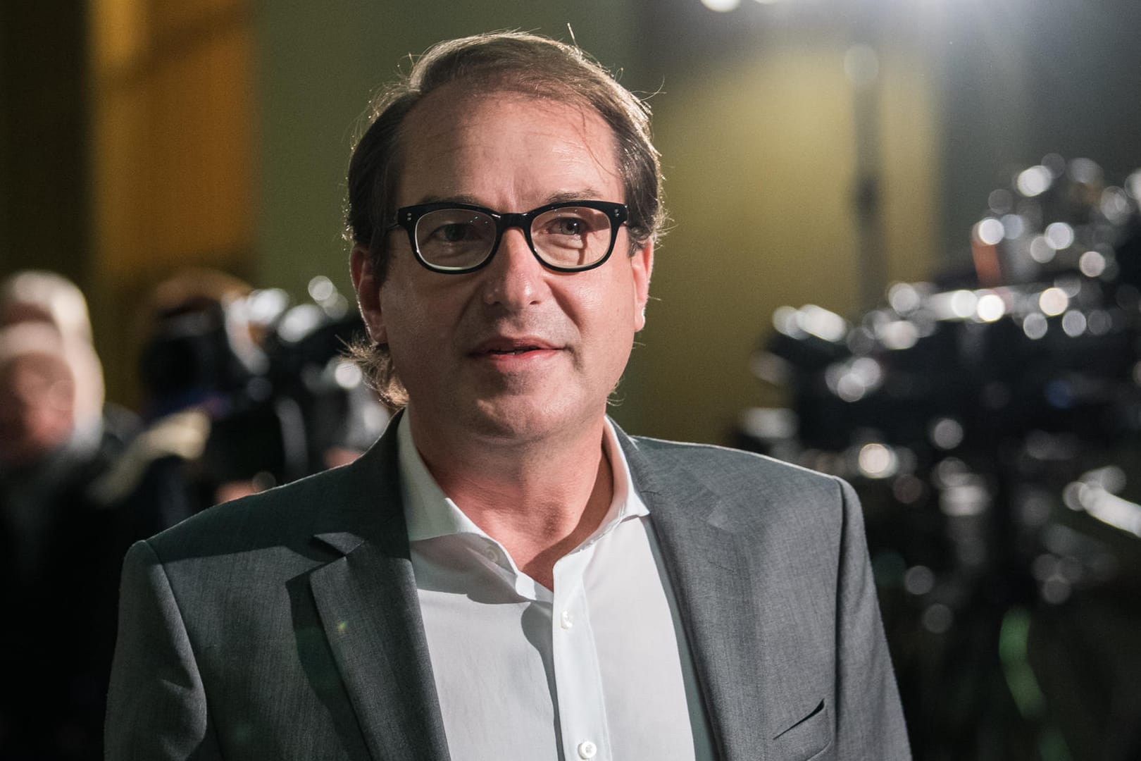 Alexander Dobrindt, Vorsitzender der CSU-Landesgruppe im Bundestag: Er nennt die Forderungen der Grünen zur Verkehrspolitik "nicht erfüllbar".