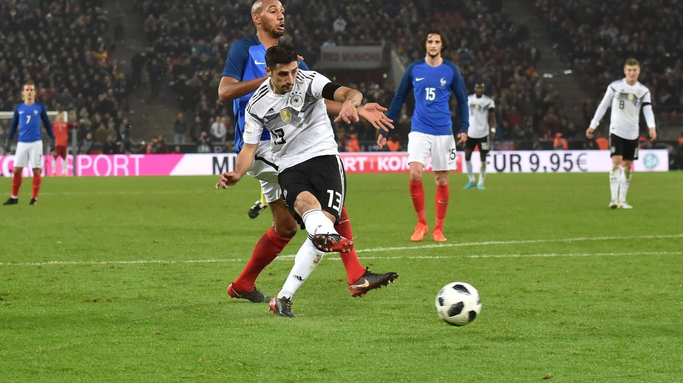 Lars Stindl erzielte gegen Frankreich den 2:2-Endstand.