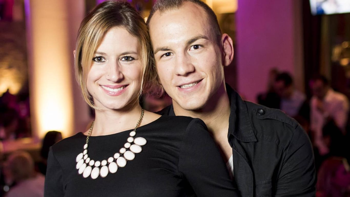 Sandra Musch und Frank Stäbler: Vier Monate nach der Hochzeit ist die Frau des Ringers schwanger.