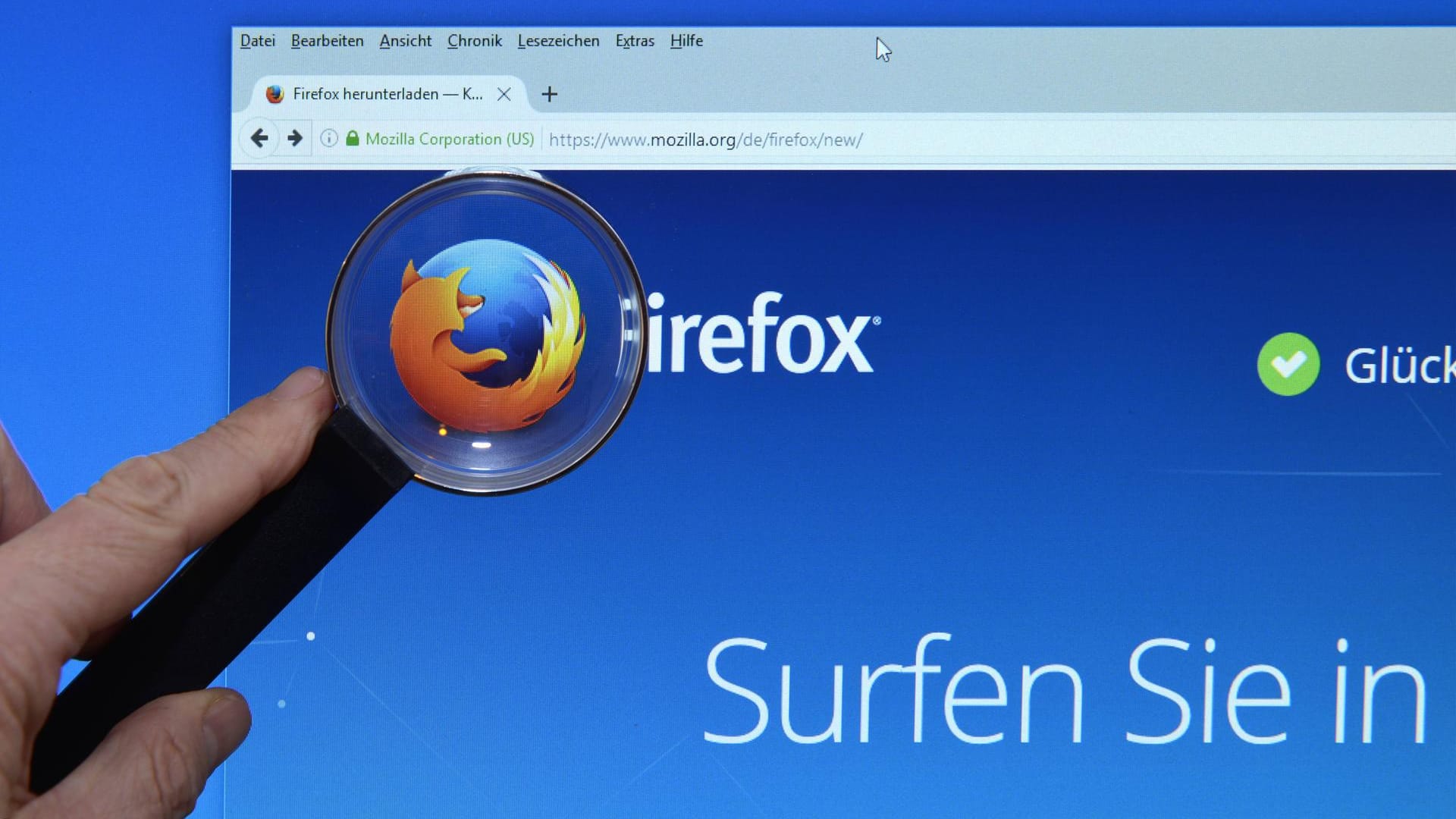 Mozilla-Website: Vom Firefox-Browser gibt es eine neue Version.