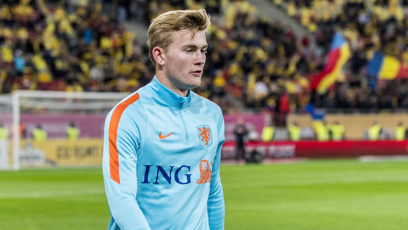 Matthijs de Ligt ist mit 18 Jahren schon Bestandteil der niederländischen Nationalmannschaft.