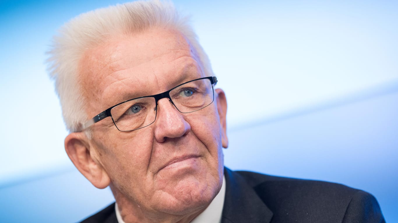 Winfried Kretschmann, Ministerpräsident von Baden-Württemberg: Er ist "nicht optimistisch", was die Jamaika-Verhandlungen angeht.