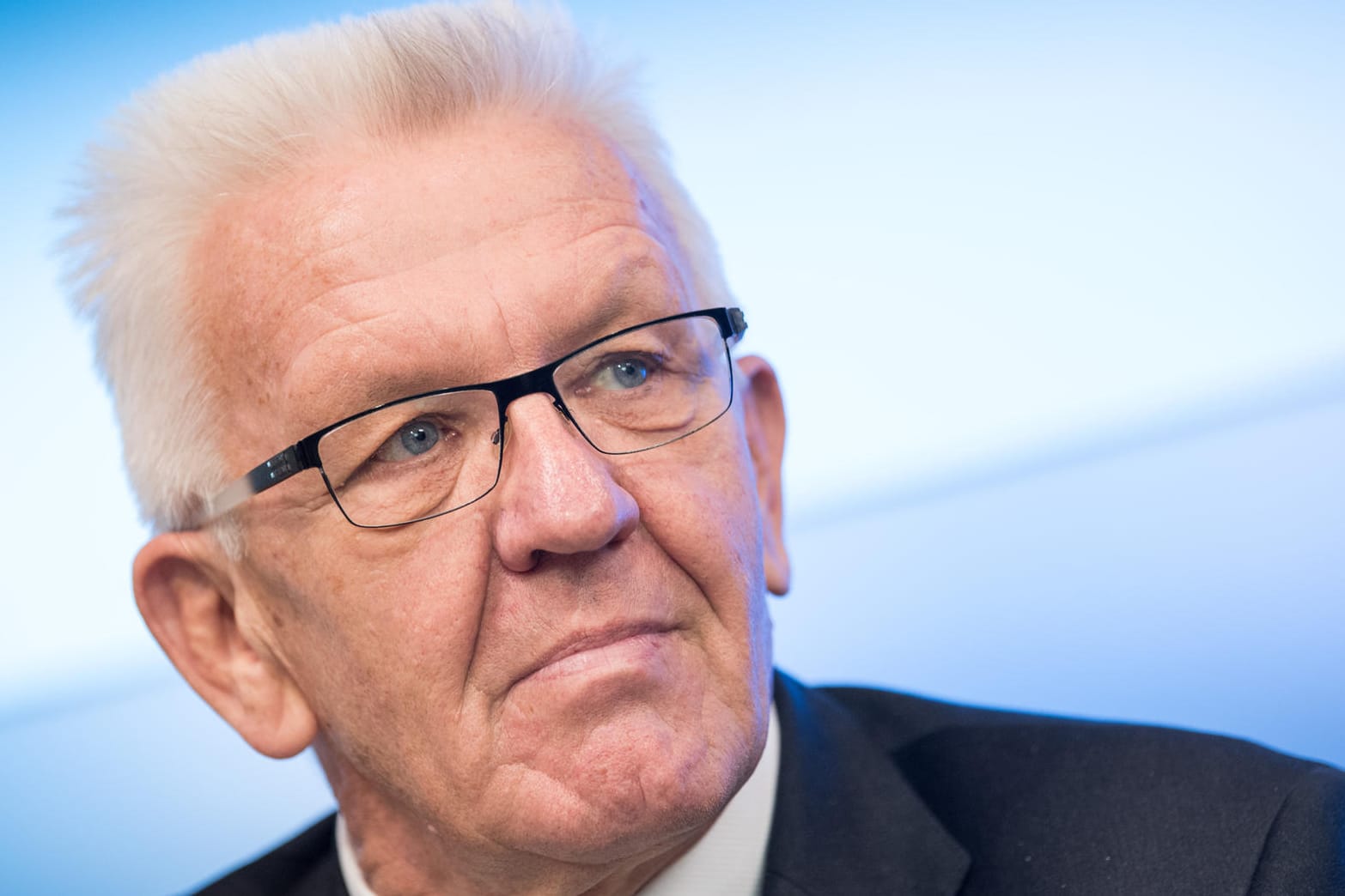 Winfried Kretschmann, Ministerpräsident von Baden-Württemberg: Er ist "nicht optimistisch", was die Jamaika-Verhandlungen angeht.