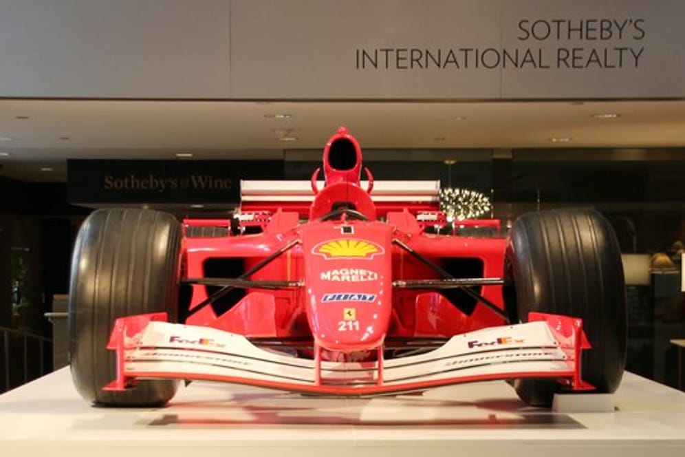 Mit dem roten Flitzer hat Michael Schumacher unter anderem 2001 den großen Preis von Monaco gewonnen.