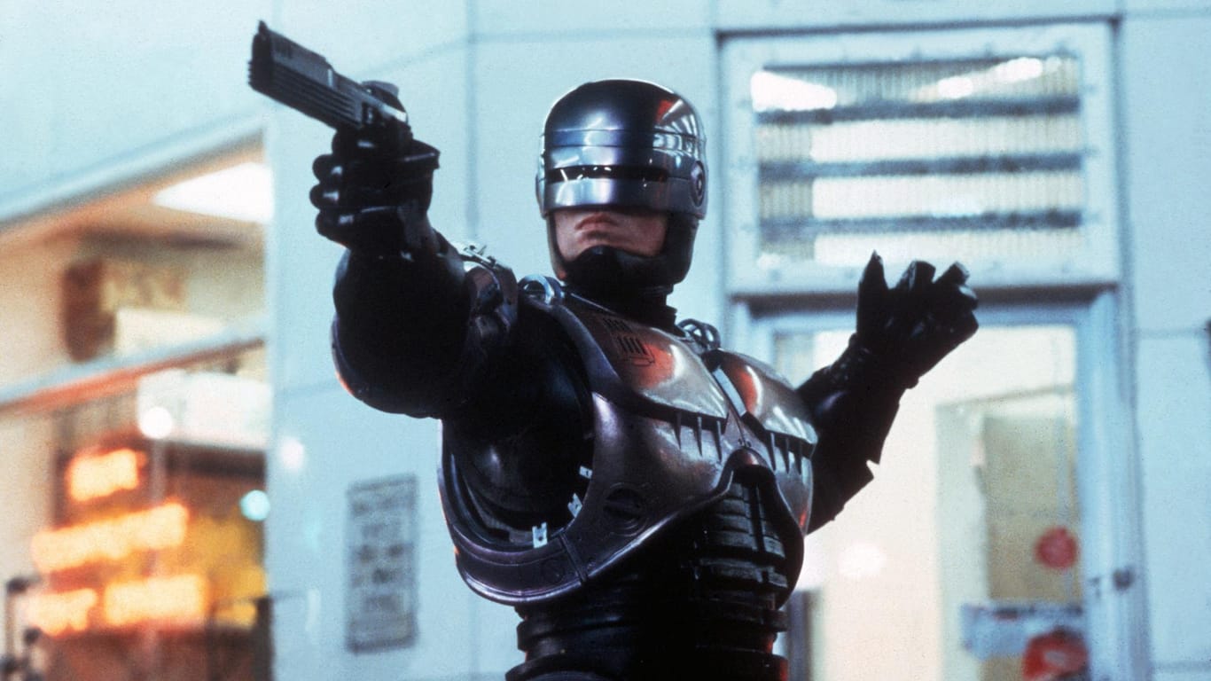 Peter Weller 1987 als RoboCop
