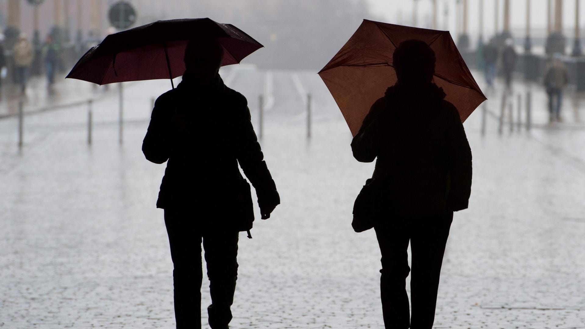 Norddeutschland muss sich auf Regen einstellen. Graupel und Schneeregen sind möglich.