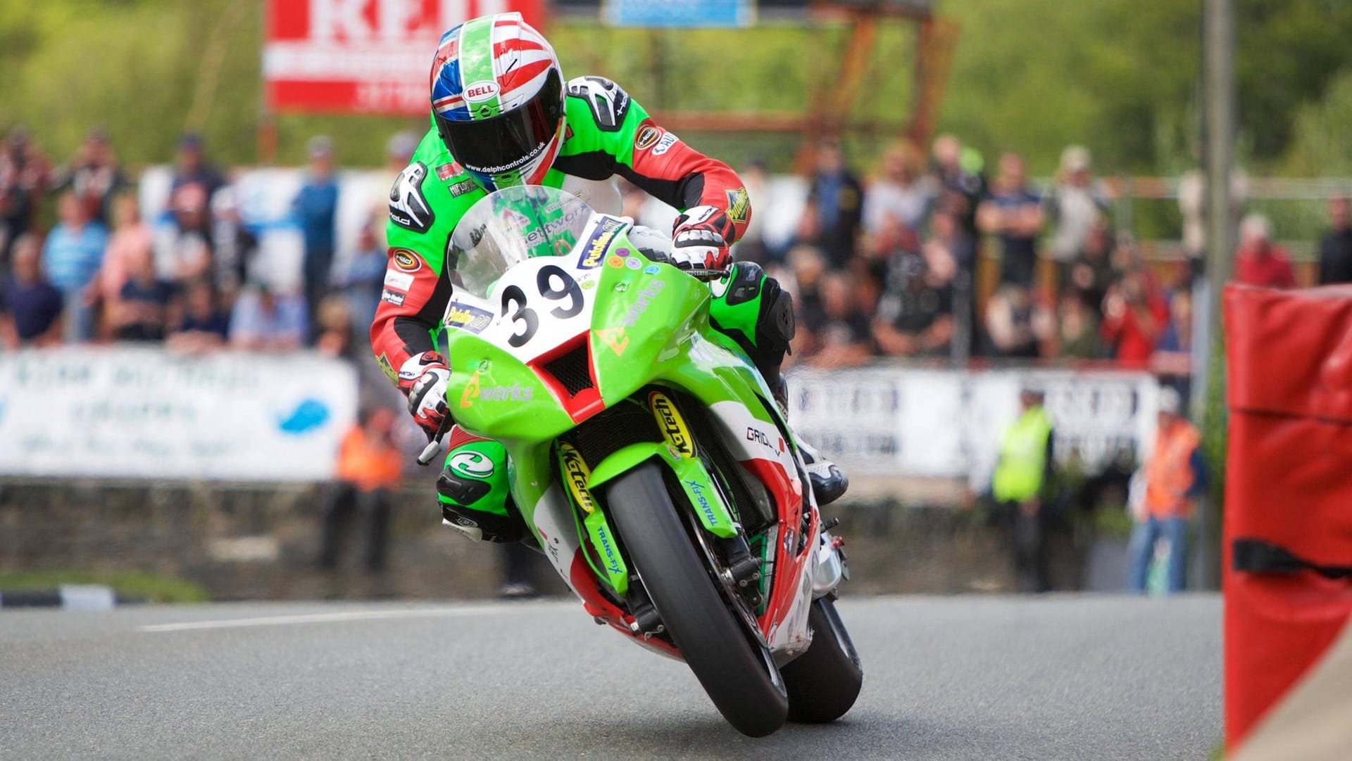 Daniel Hegarty bei einem Rennen auf der Isle of Man im Juni 2015.