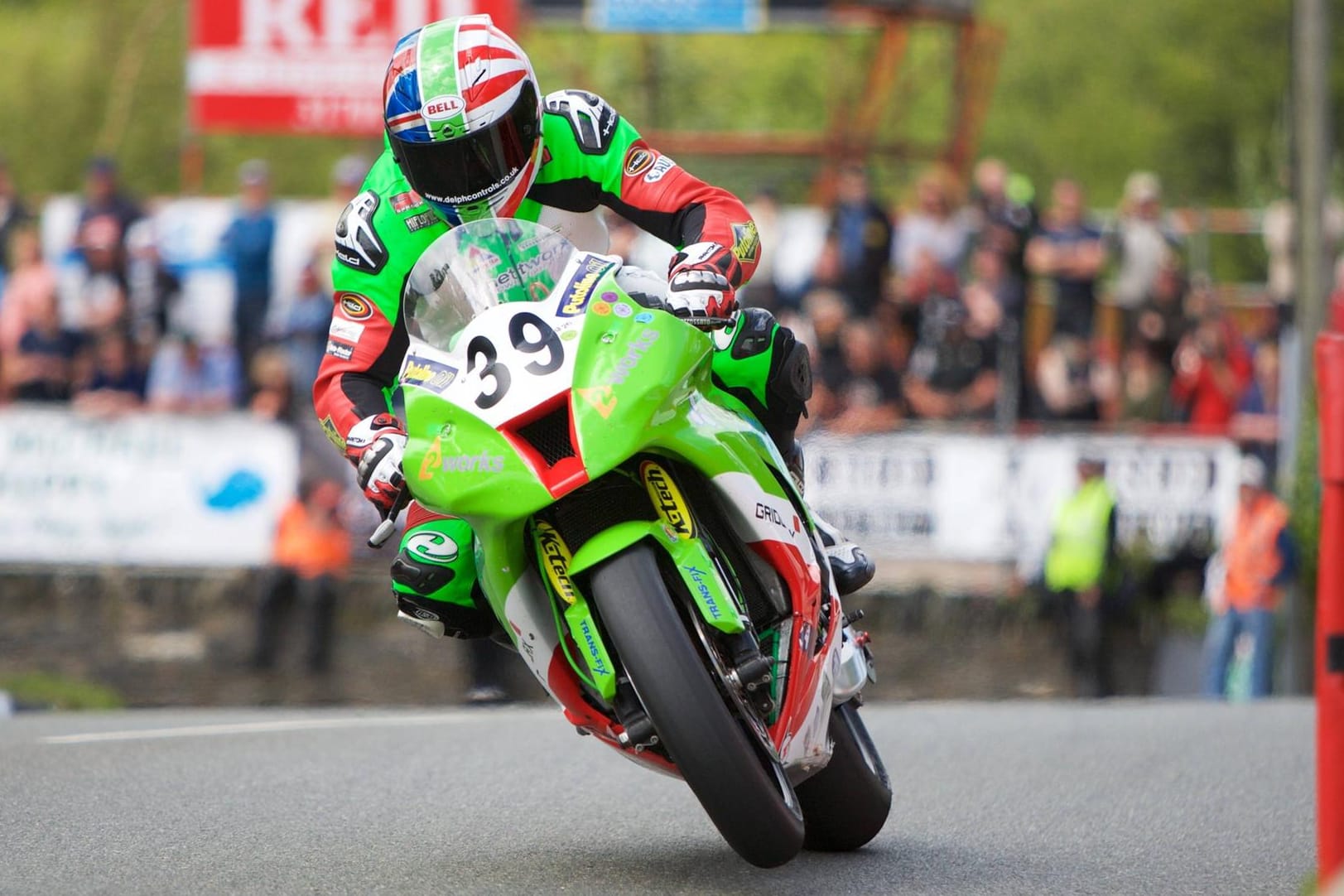 Daniel Hegarty bei einem Rennen auf der Isle of Man im Juni 2015.