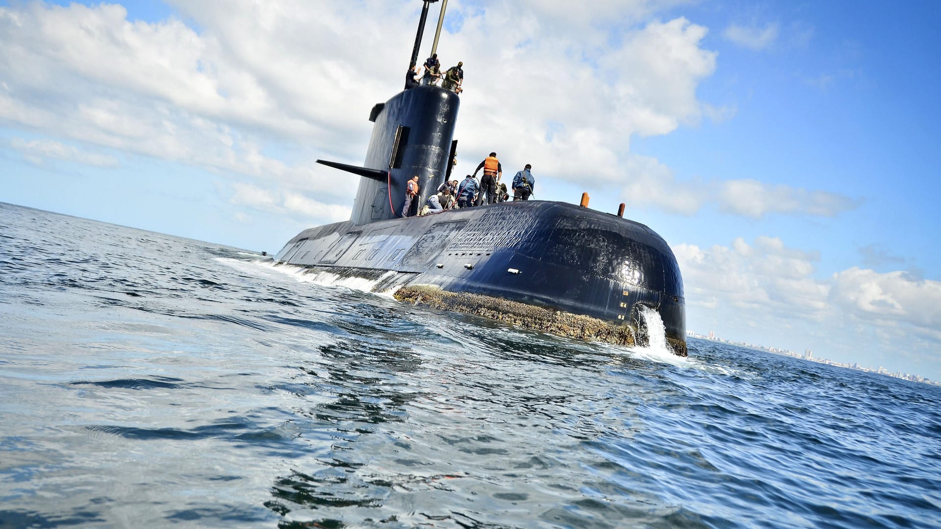 Das U-Boot "ARA San Juan": Die argentinische Marine hat nun Signale von dem verschollenen Schiff erhalten. Das U-Boot "ARA San Juan": Die argentinische Marine hat nun Signale von dem verschollenen Schiff erhalten.