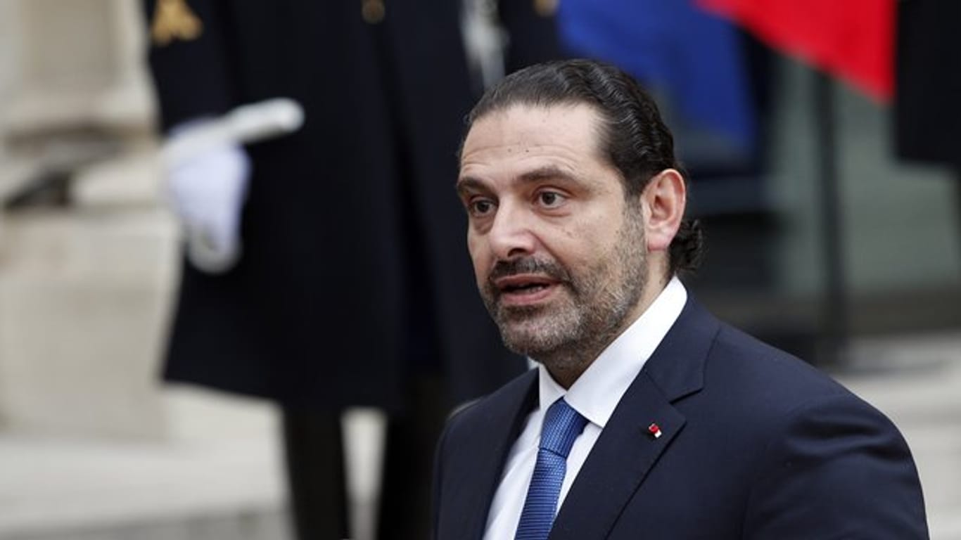 Der libanesische Premierminister Saad Hariri hatte vor zwei Wochen völlig überraschend seinen Rücktritt erklärt.