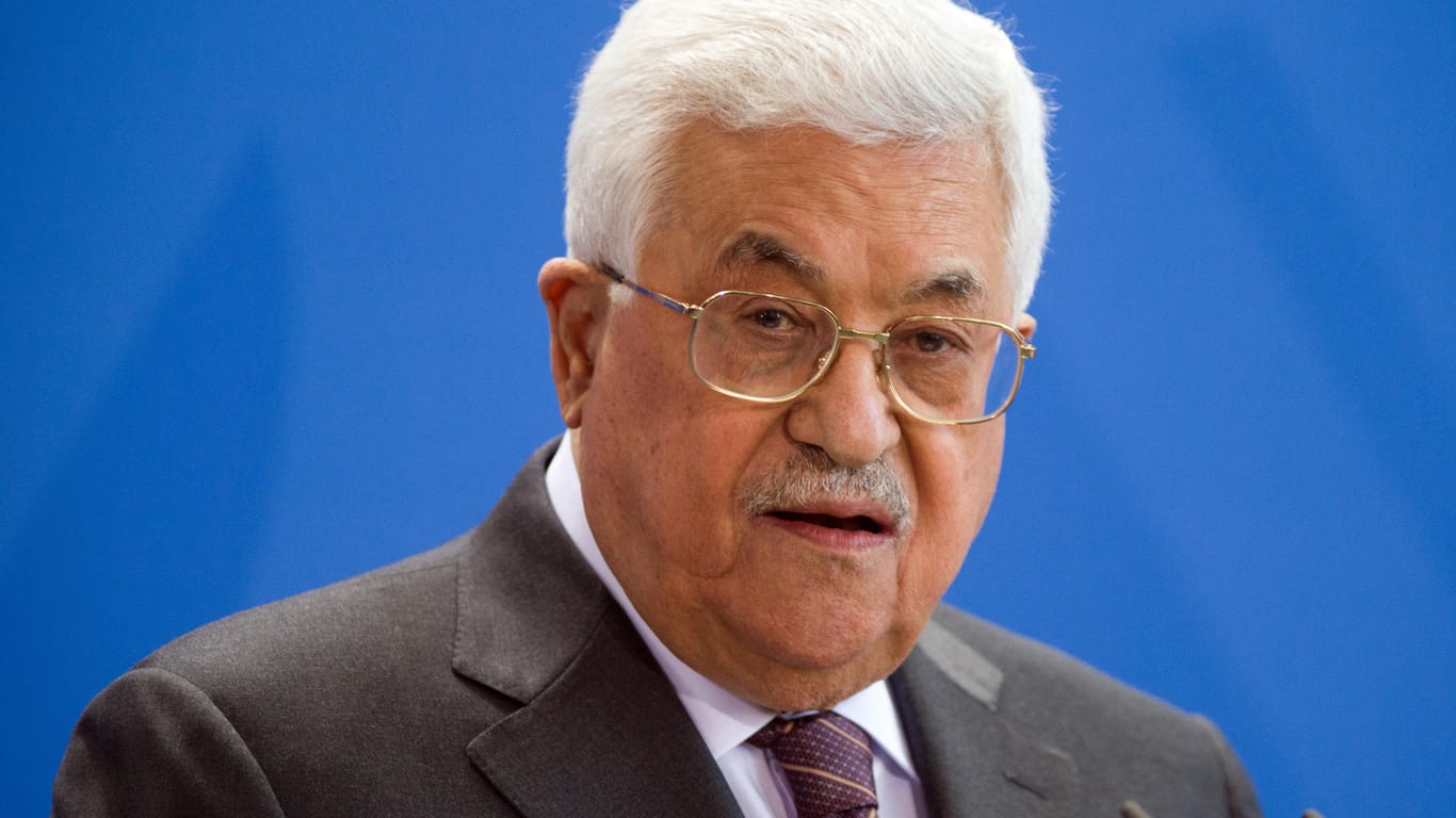 Der Vorsitzende des Exekutivkomitees der PLO, Mahmud Abbas.