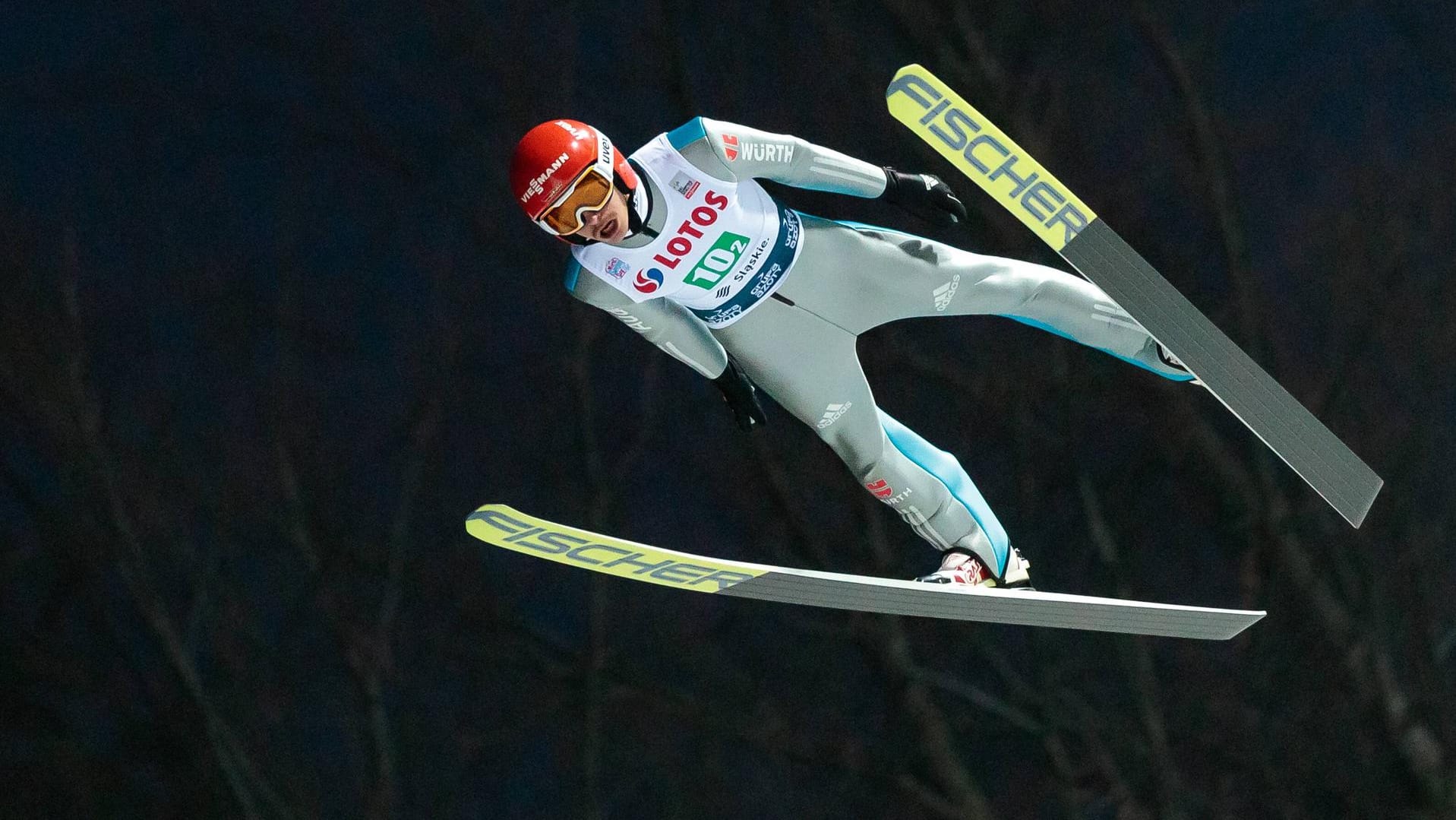 Richard Freitag verpasste das Podest in Wisla.