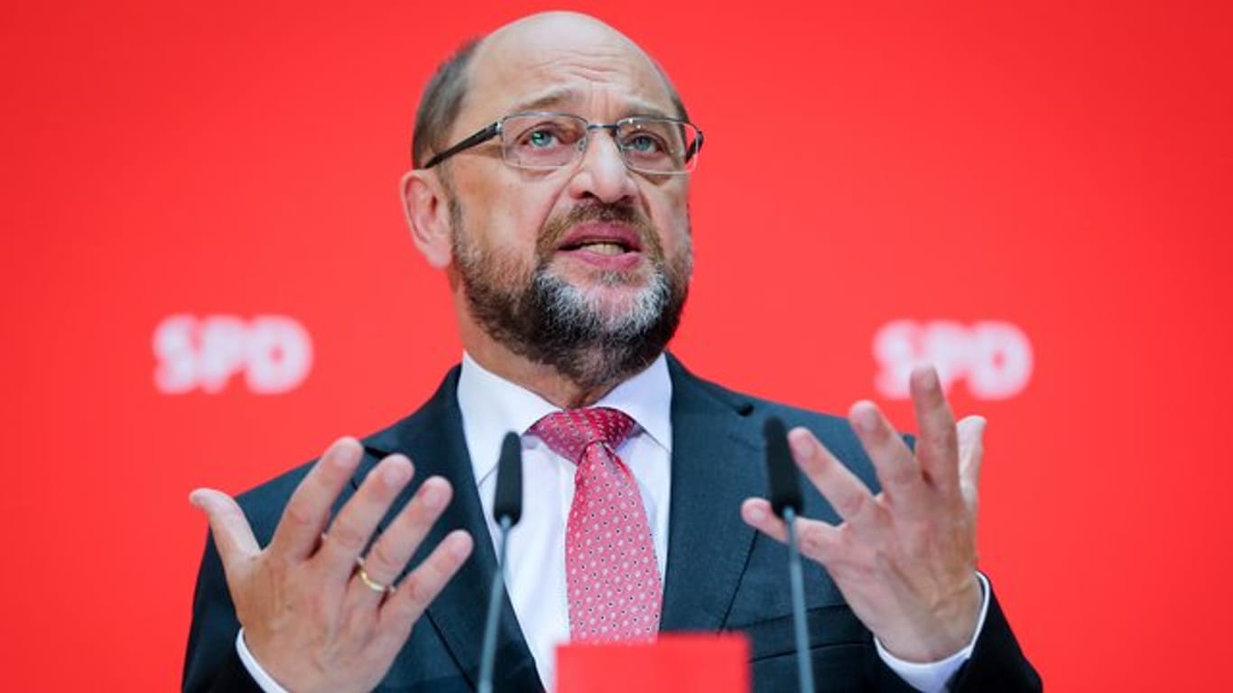 Der SPD-Parteivorsitzende Martin Schulz will erneut als Parteichef antreten.