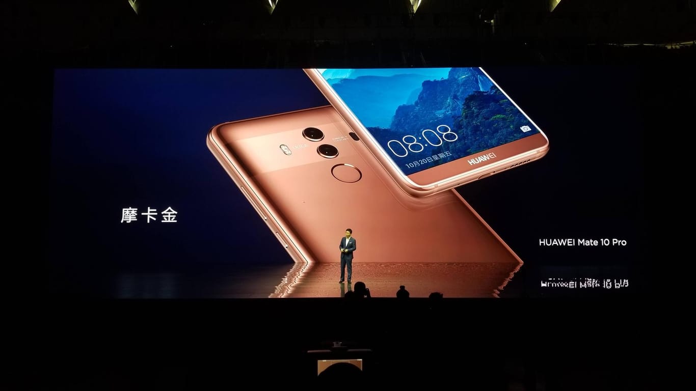 Vorstellung des Huawei Mate 10 Pro: Ärger über Video-App.