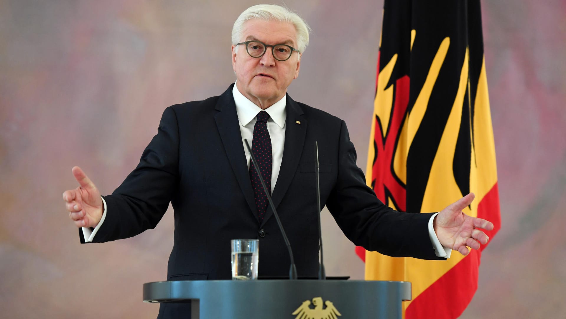 Steinmeier: Der Präsident appelliert an alle Parteien.