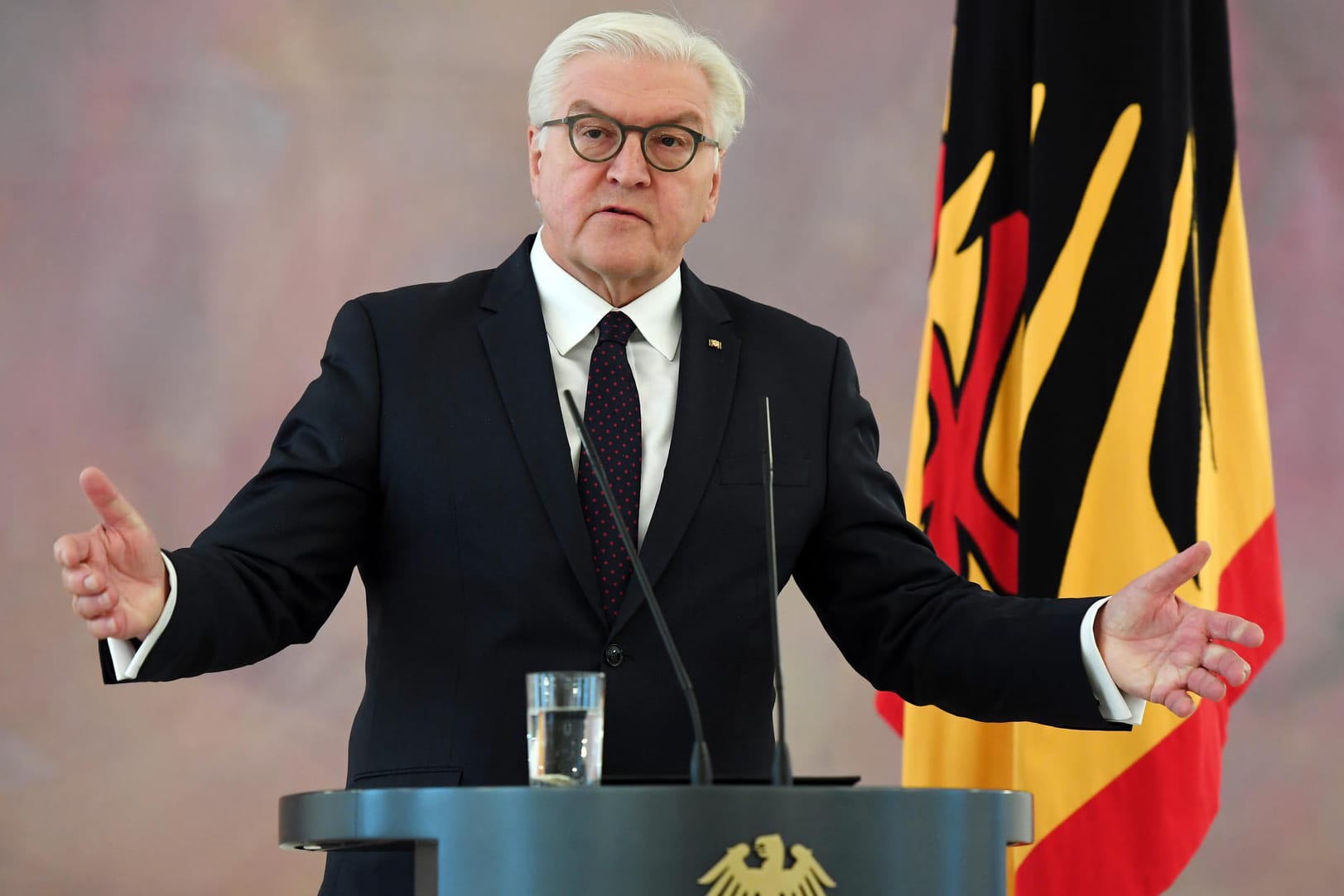 Steinmeier: Der Präsident appelliert an alle Parteien.