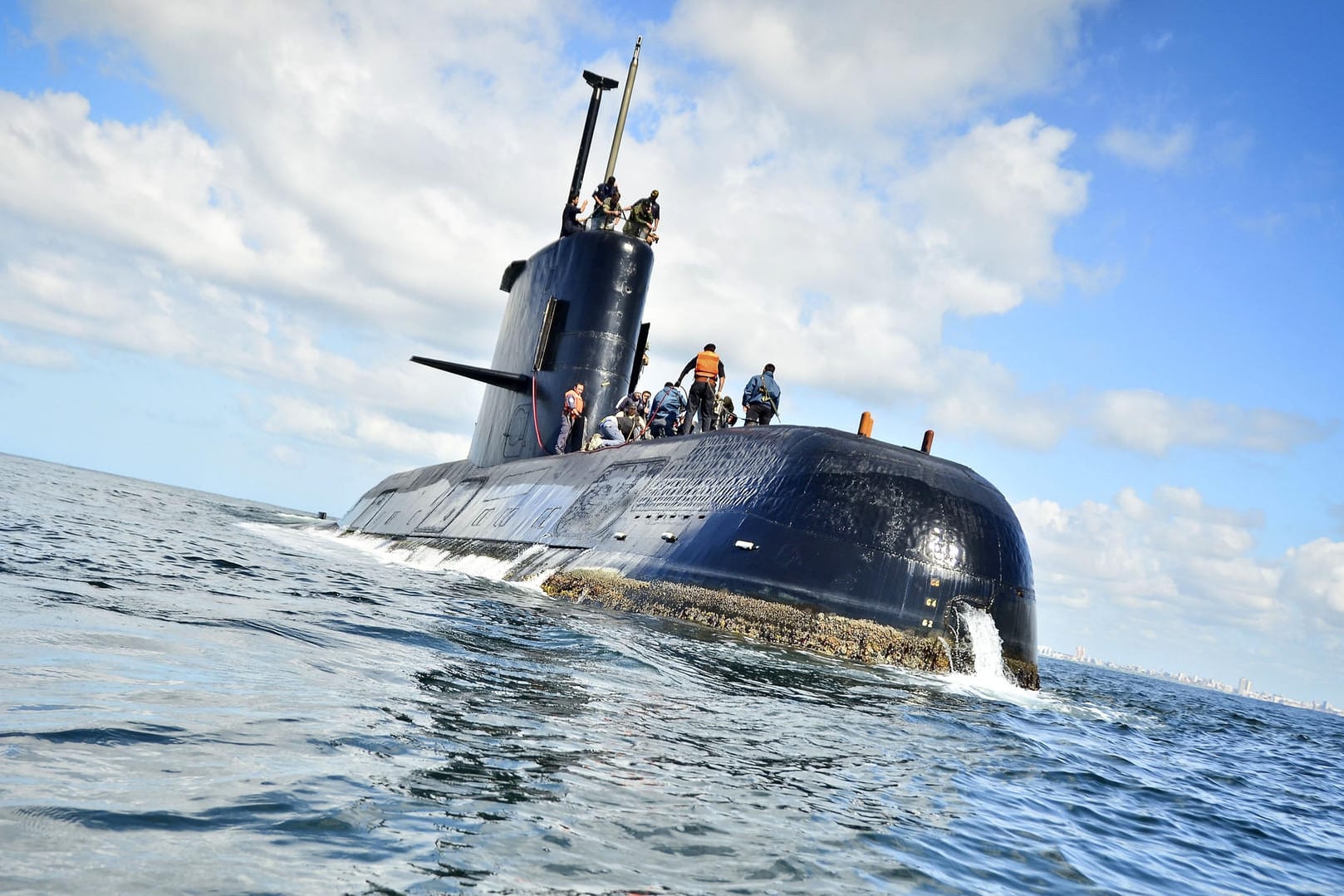 Die letzte Funkverbindung mit dem U-Boot "ARA San Juan" fand am vergangenen Mittwoch statt.