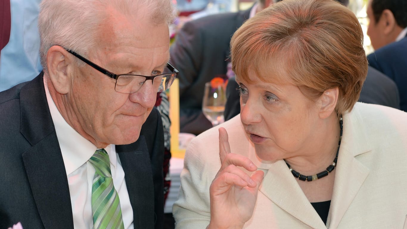 "Angela Merkel macht auf mich weiterhin einen starken Eindruck", so Kretschmann.
