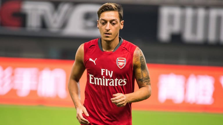 Mesut Özil zeigte bei Arsenal zuletzt wieder eine aufsteigende Form.