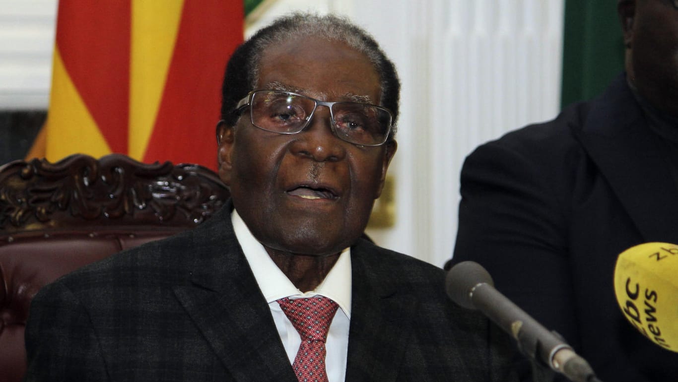 Simbabwes Präsident Robert Mugabe hat seinen Rücktritt verkündet.