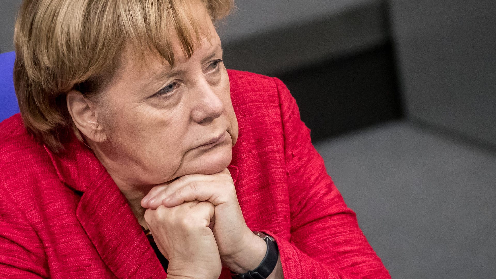 Merkel: Einige in der SPD wollen sie unbedingt loswerden.