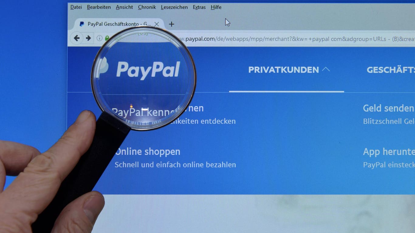Paypal-Website: Der Käuferschutz wird unter die Lupe genommen.