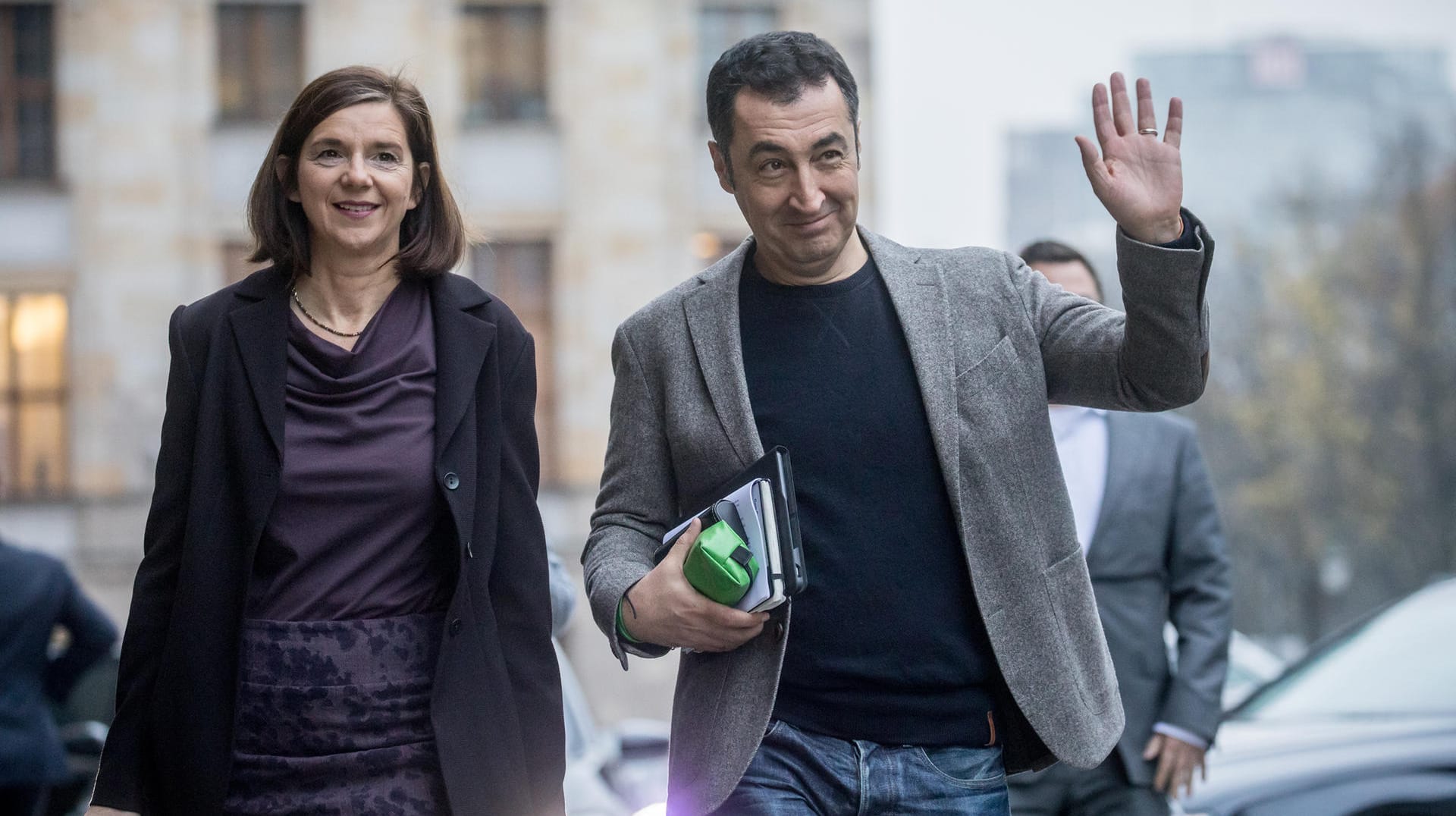 Katrin Göring-Eckardt und Cem Özdemir haben in den Sondierungen hart für die Ziele der Grünen gekämpft.