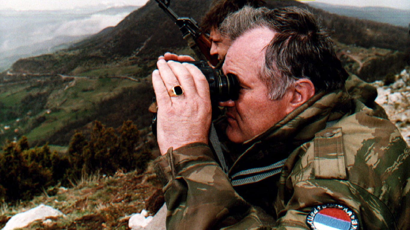 Ratko Mladic: Der bosnisch-serbische General trägt die Verantwortung für zahlreiche Kriegsverbrechen während des bosnischen Bürgerkriegs.
