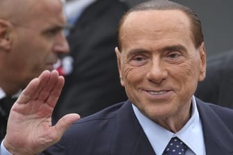 Italiens Ex-Ministerpräsident Silvio Berlusconi in Brüssel.