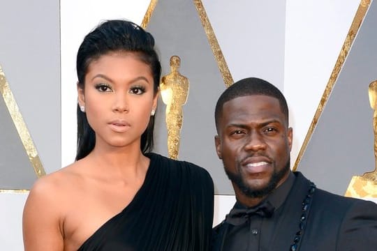 Die Fürsorge von Eniko Parrish and Kevin Hart gilt ganz dem Baby.
