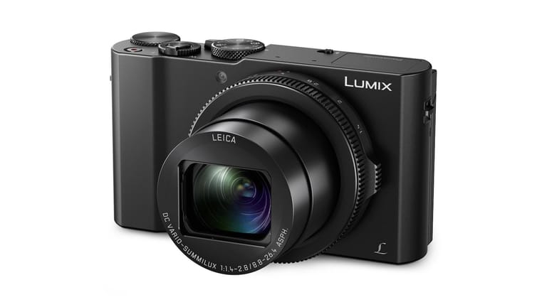 Die Premium-Kompaktkamera LX15 von Panasonic ist mit einem 1-Zoll-Bildsensor und lichtstarkem Objektiv (f1,4-2,8) ausgestattet.
