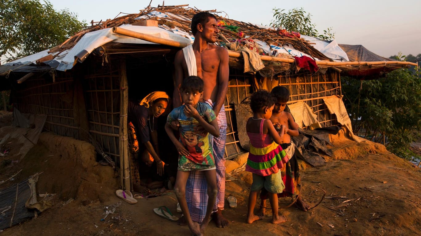 Die Rohingyas sahen sich dazu gezwungen, das Land zu verlassen, weil sie in Myanmar kaum Rechte hatten.